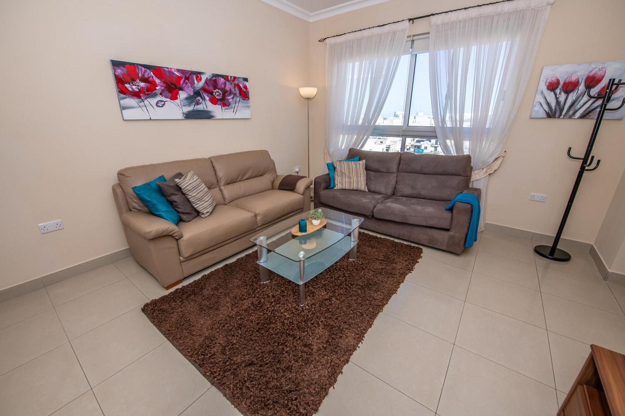 Francis Flats Modern Penthouse Daire Mellieħa Dış mekan fotoğraf