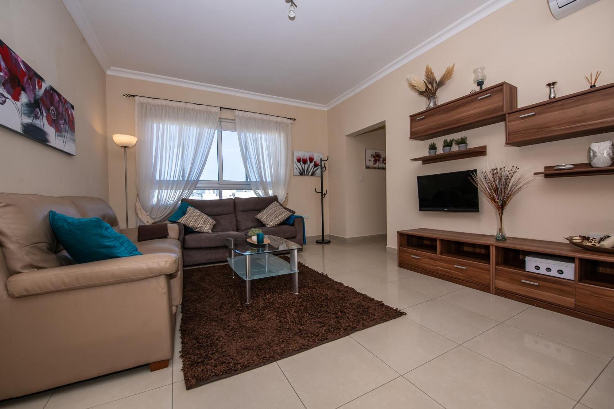 Francis Flats Modern Penthouse Daire Mellieħa Dış mekan fotoğraf