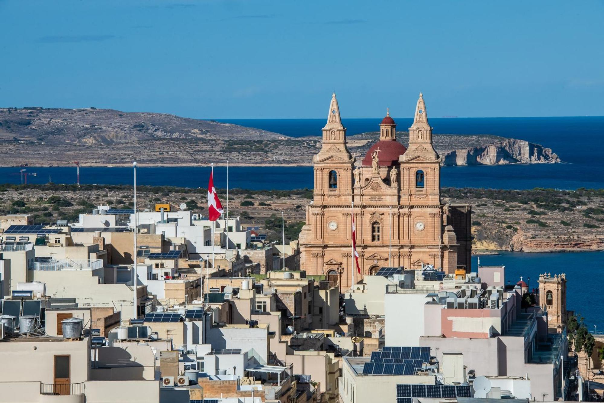Francis Flats Modern Penthouse Daire Mellieħa Dış mekan fotoğraf